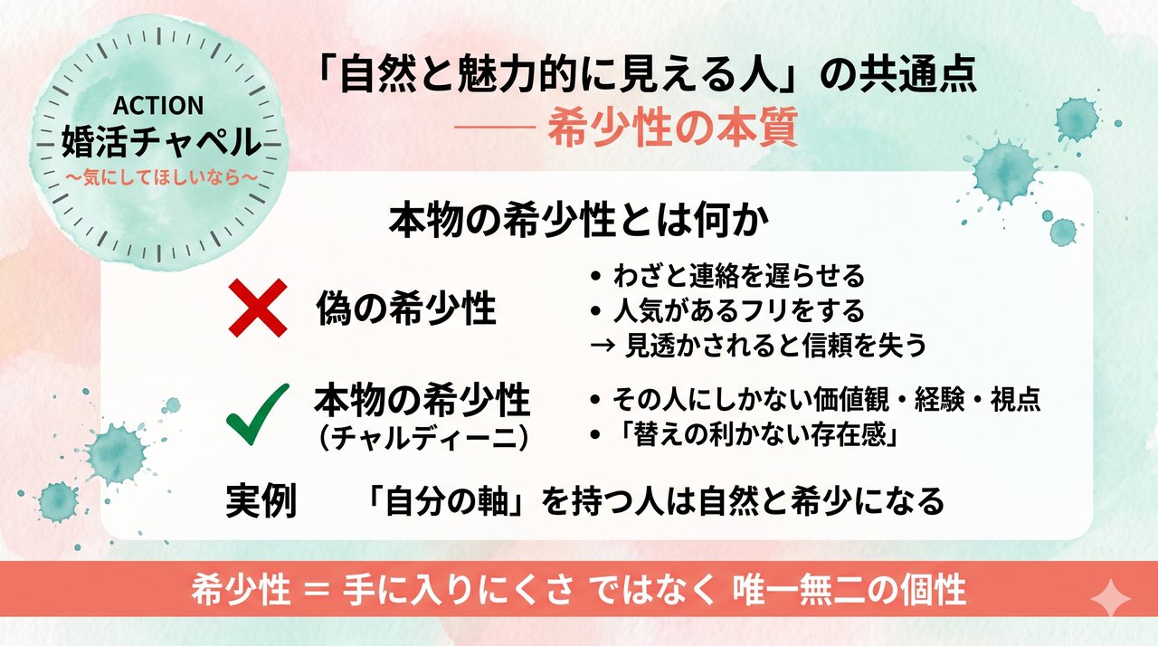 本物の希少性の3要素 インフォグラフィック