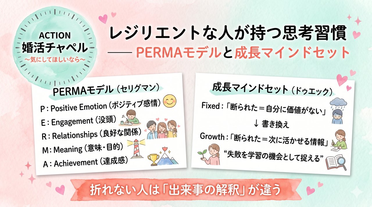 レジリエンスの思考習慣 インフォグラフィック