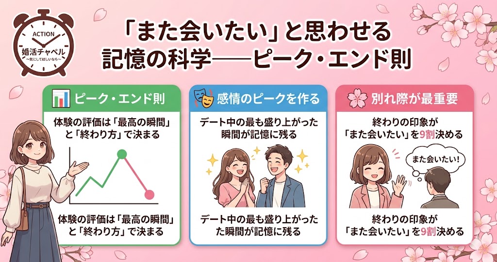 「また会いたい」と思わせる記憶の科学