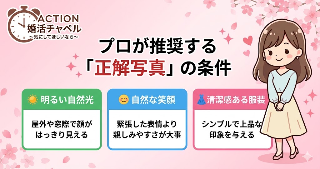 プロが推奨する「正解写真」の条件