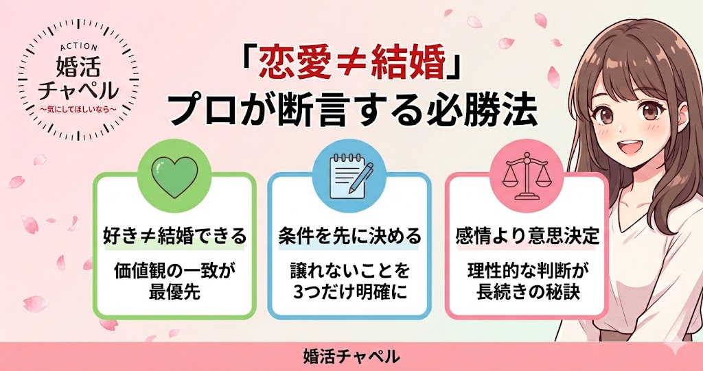 プロが断言 恋愛と結婚の必勝法
