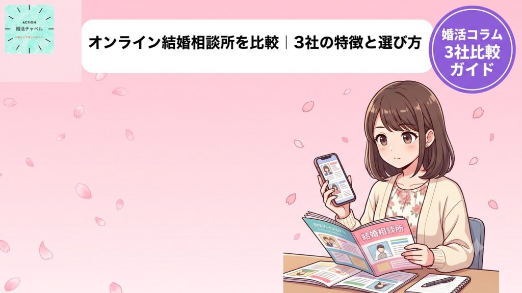 オンライン結婚相談所3社比較 シーネット・naco-do・ブライダルネットの特徴と選び方|婚活チャペル