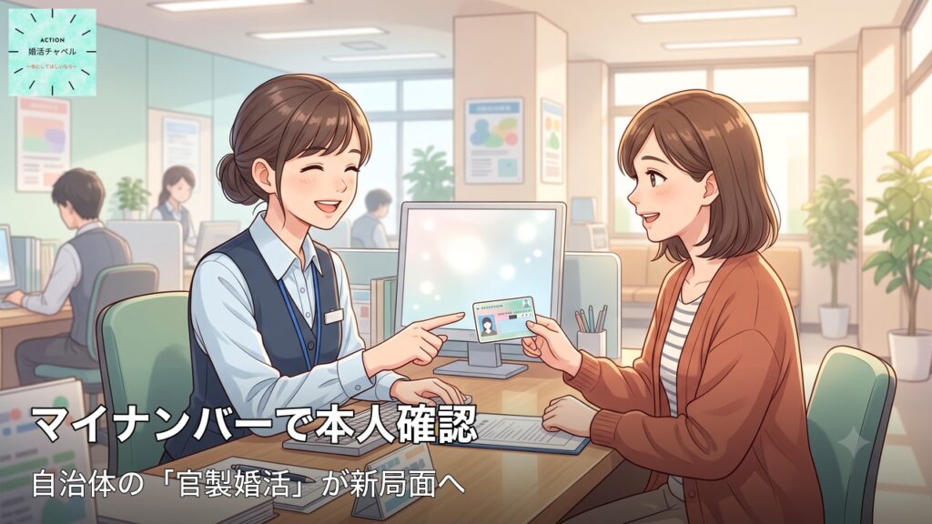 マイナンバーで本人確認——自治体の「官製婚活」が新局面へ アイキャッチ|婚活チャペル