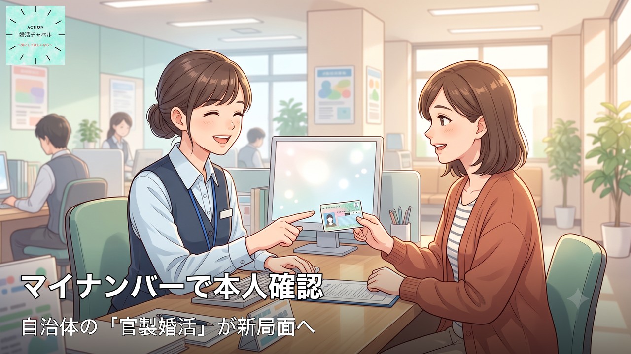 マイナンバーで本人確認——自治体の「官製婚活」が新局面へ アイキャッチ|婚活チャペル