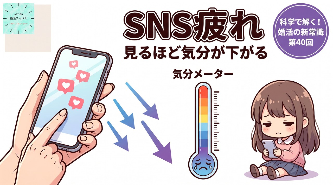 SNS利用が気分を下げる仕組み:ミシガン大学の研究|婚活チャペル