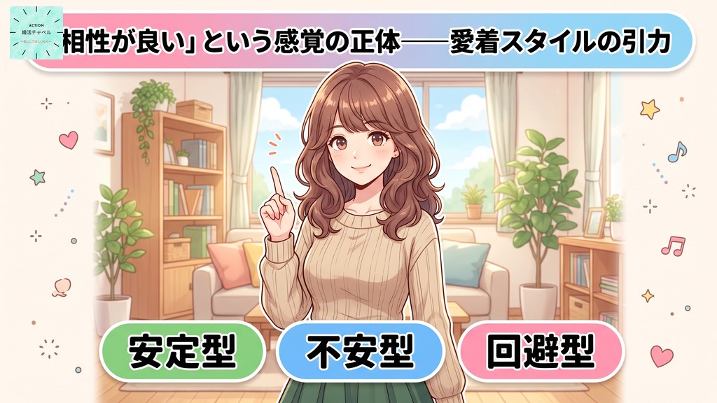 愛着スタイルの組み合わせ インフォグラフィック
