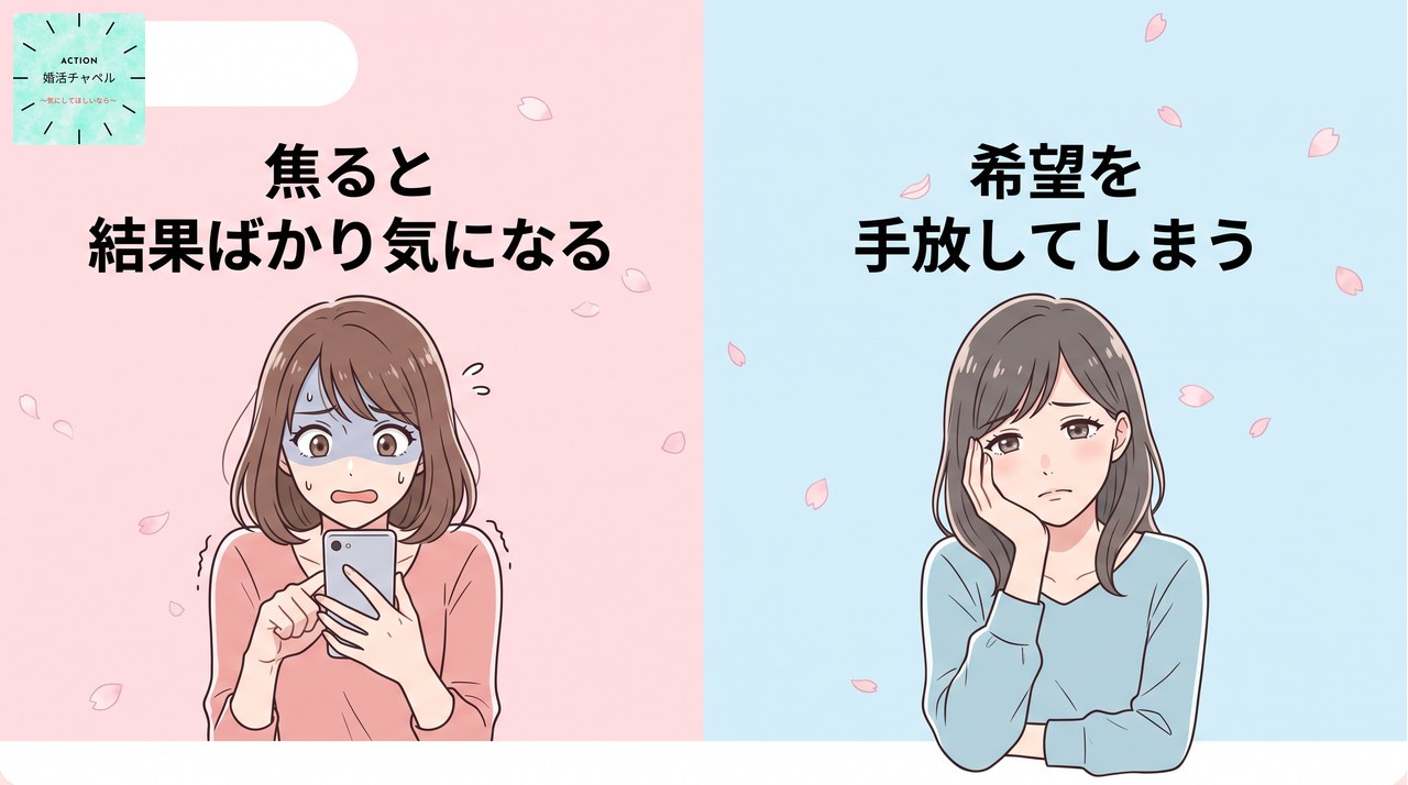 焦ると視野が狭くなる悩み 焦ると結果ばかり気になる・希望を手放してしまう