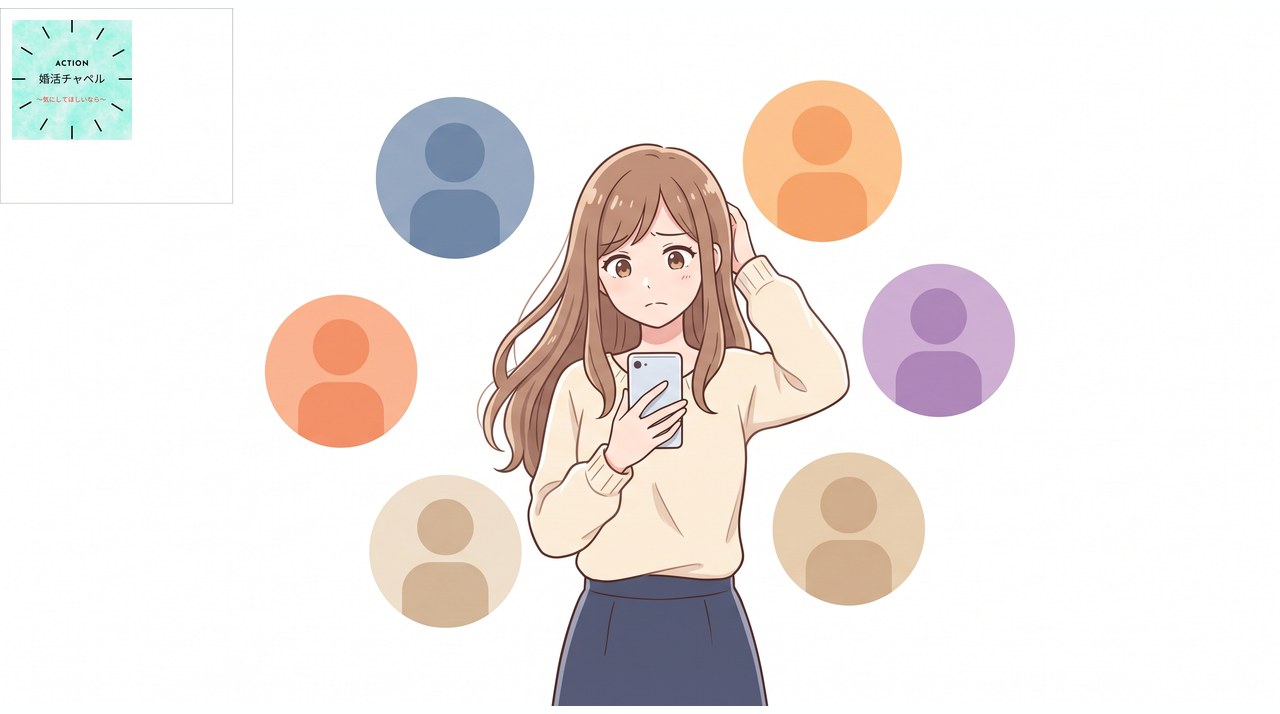 マッチング数を増やしすぎる悩み 数が増えるほど一人ひとりの記憶が薄れる・多く会う方が有利だと思い込んでしまう