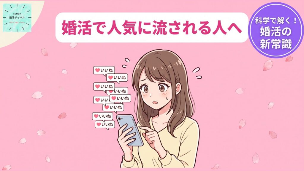婚活で人気に流される人へ 社会的証明の心理学 アイキャッチ