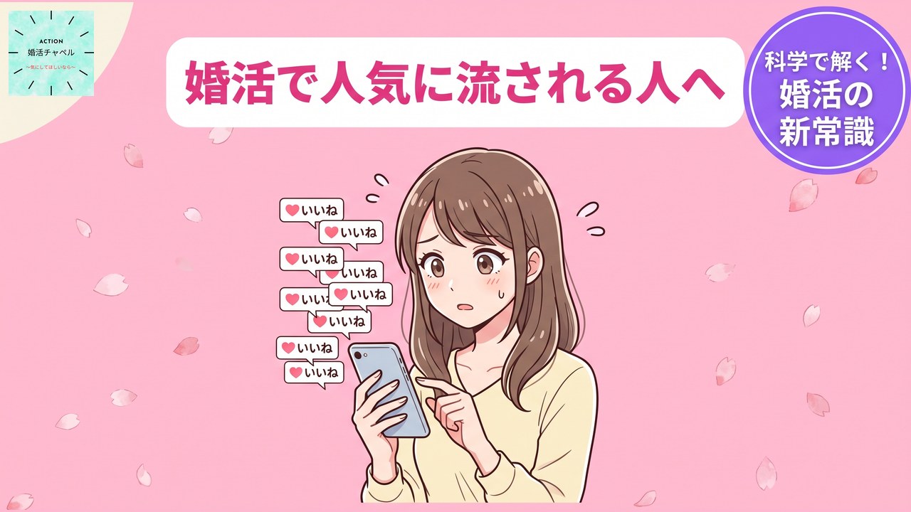 婚活で人気に流される人へ 社会的証明の心理学 アイキャッチ