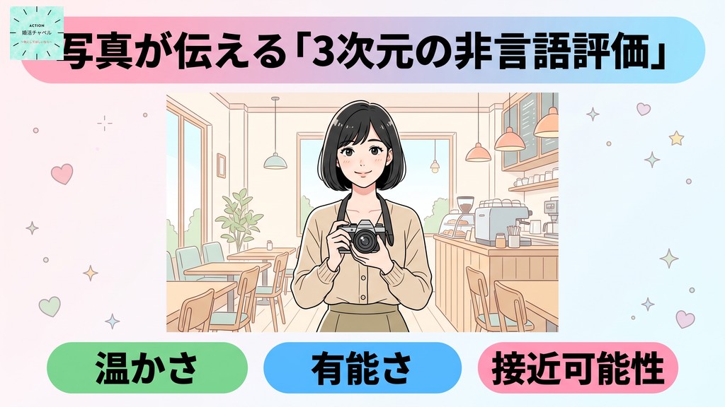 写真の3次元評価モデル インフォグラフィック