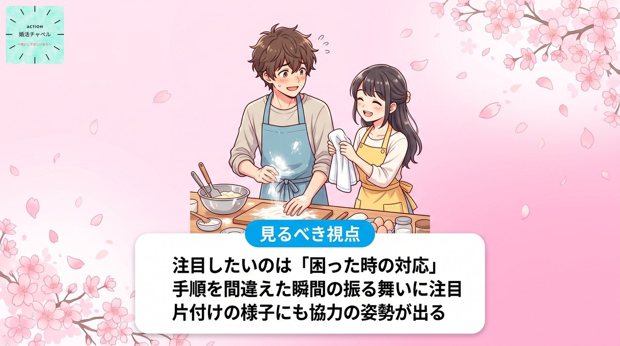 体験型婚活イベントで見るべき視点 困った時の対応に注目|婚活チャペル