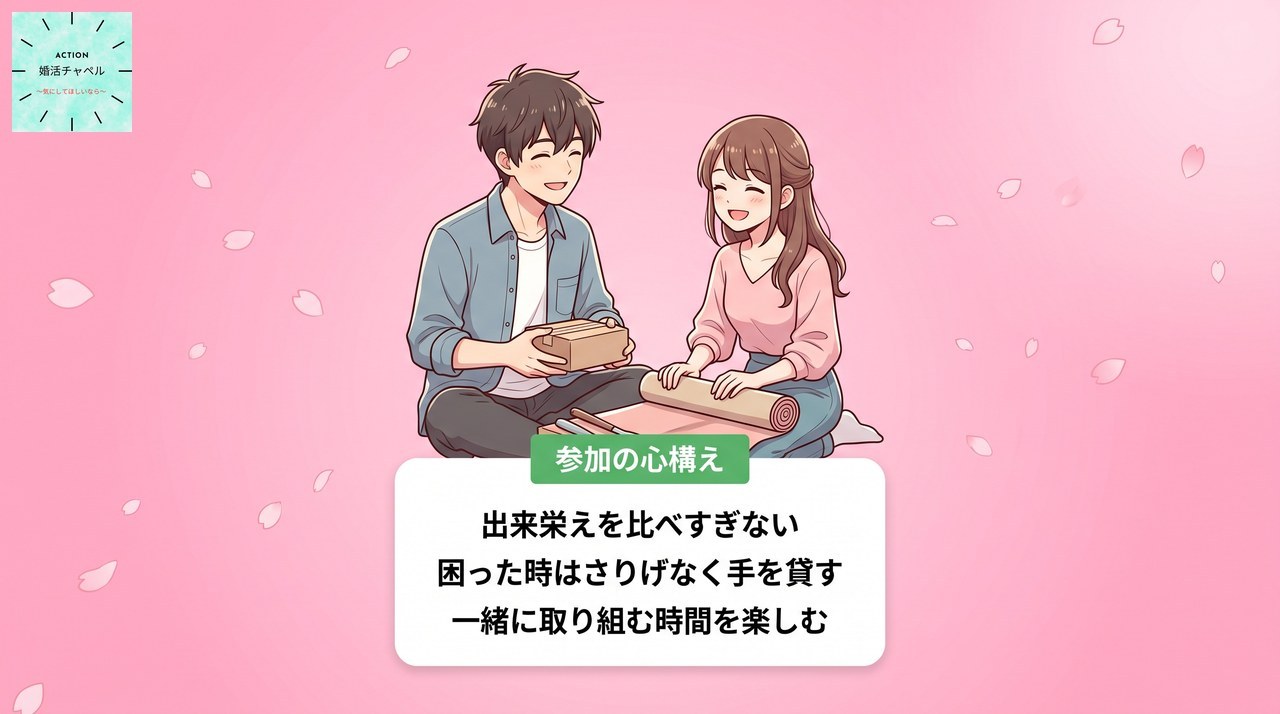 体験型婚活イベントに参加する時の心構え|婚活チャペル